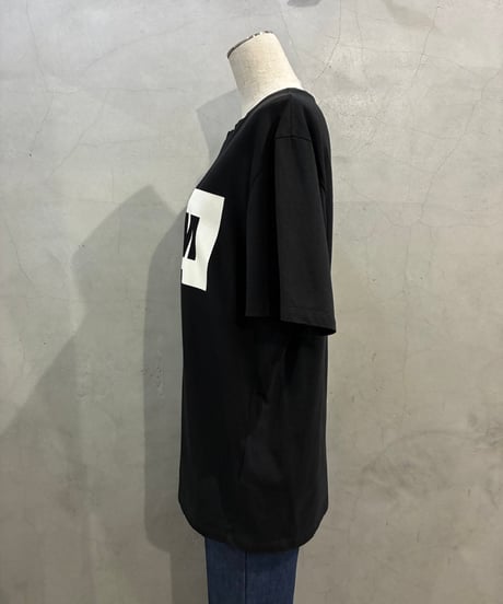 MSGM Box Logo Tee BK