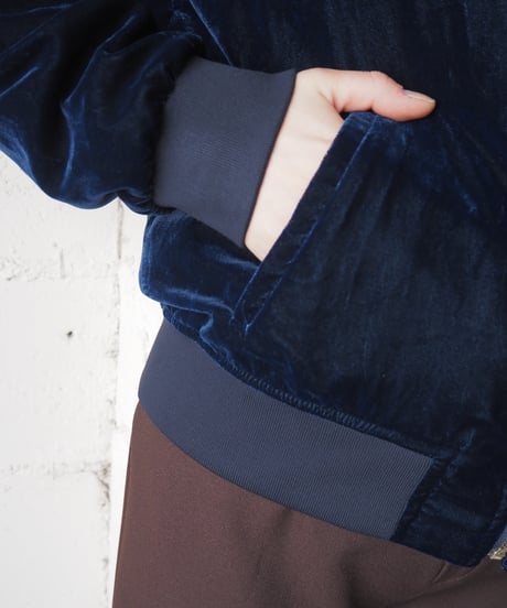 TOMMY HILFIGER Velour Zip Up Jacket NV