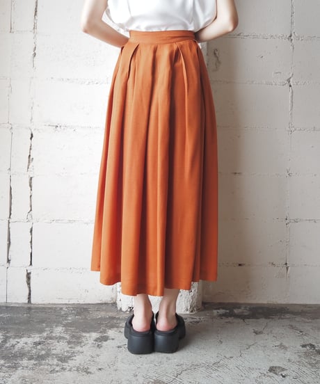 1980's Euro Tuck Skirt OR