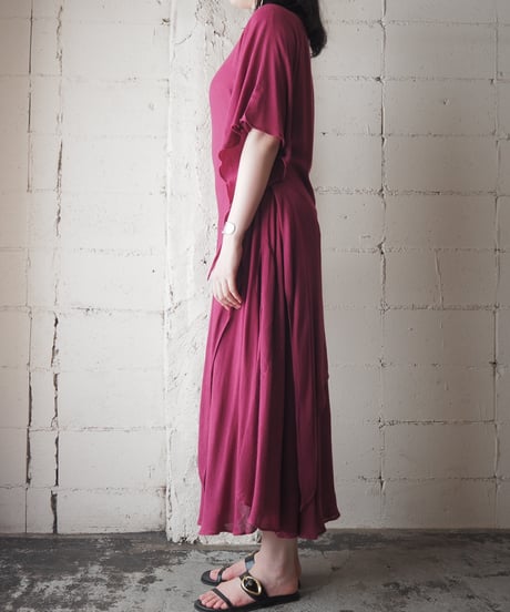 Asymmetrica Hem Kaftan Dress PI