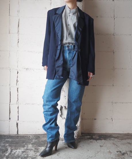 Christian Dior Ribbon Collar Tailored Jacket NV