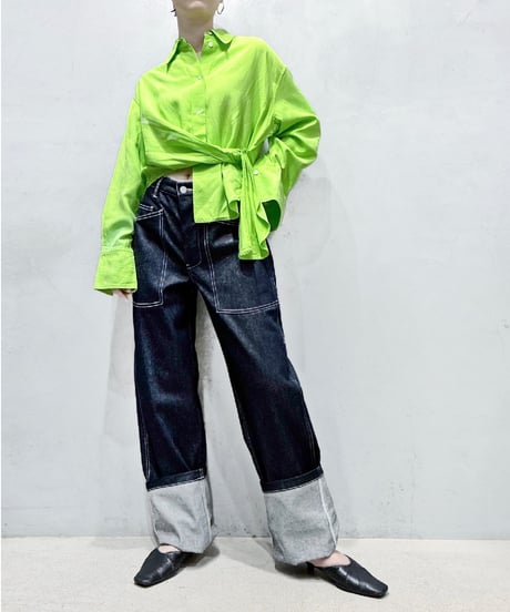 JW ANDERSON Drape Design Shirt LGN