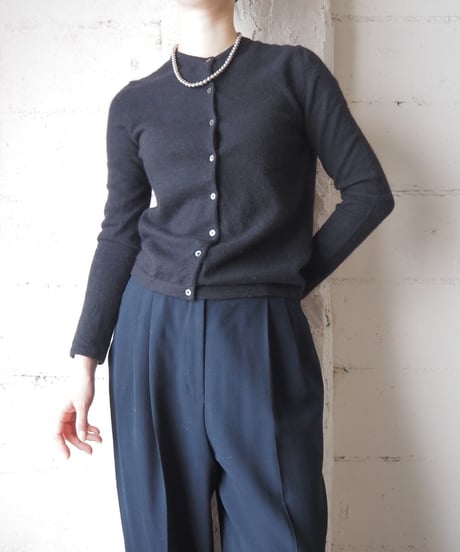 LAUREN RALPH LAUREN PETITE Crewneck Knit Cardigan BK