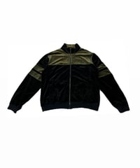 pierre cardin Velour Track Jacket BK KA