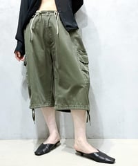 REMAKE Drawstring Cargo Shorts KA