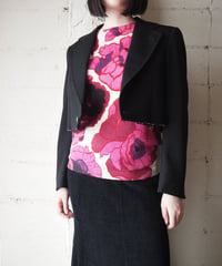 Remake Cutoff Short Jacket BK