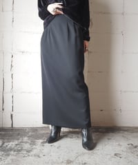 JENNA Wool Tight Skirt BK