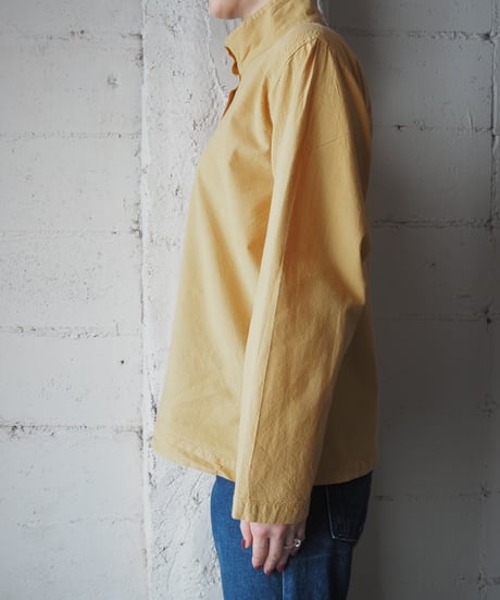 Stand Collar Many Button Shirt MU