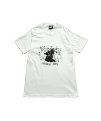 1990's "Wedding Party" Tee WH BK
