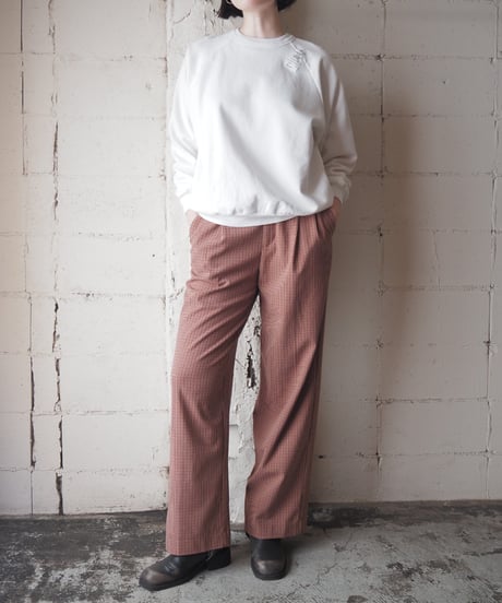 REMAKE Orfeo Tag Sweatshirt WH