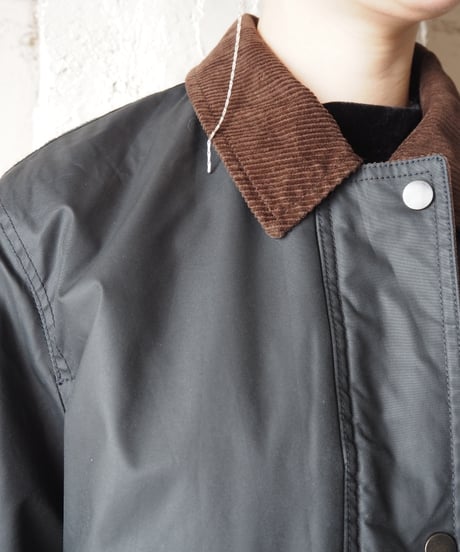 ST JOHN'S BAY Corduroy Collar Quilted Lining Jacket BKBR