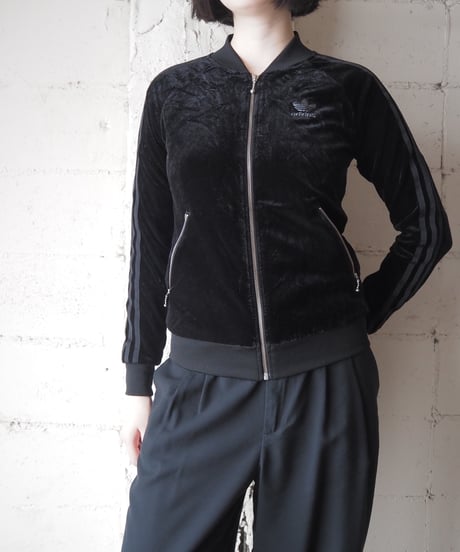 adidas Velvet Track Jacket BK