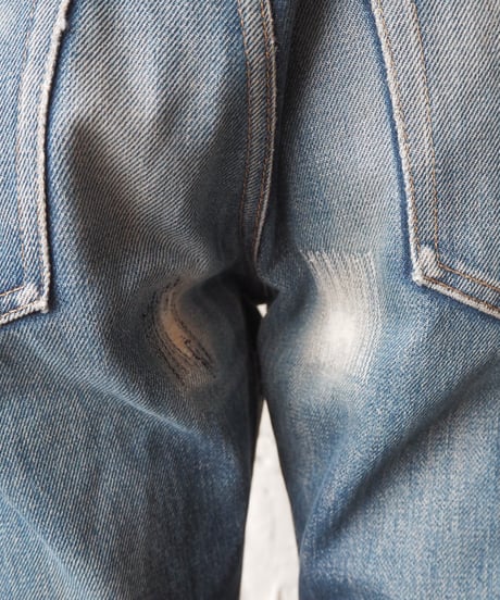 A.P.C. Cutoff Denim Pants BL
