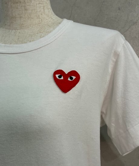 PLAY COMME des GARÇONS One Point Tee WH