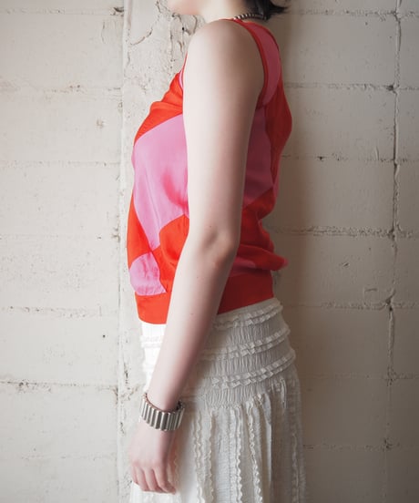 tricot COMME des GARÇONS Argyle Sleeveless Tops PIRE
