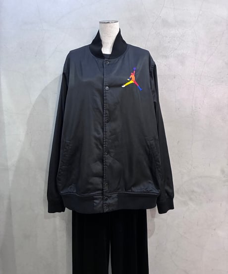 JORDAN Back Logo Satin Blouson BK