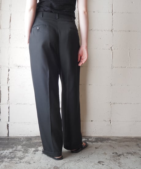 CITY STREETS 3 Tuck Slacks BK