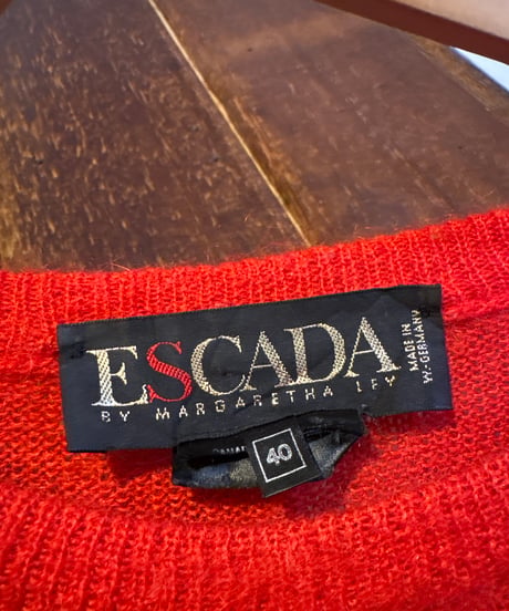 ESCADA Velour Emblem Sweater RE