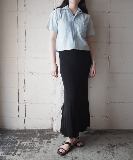 Pencil Easy Long Skirt BK