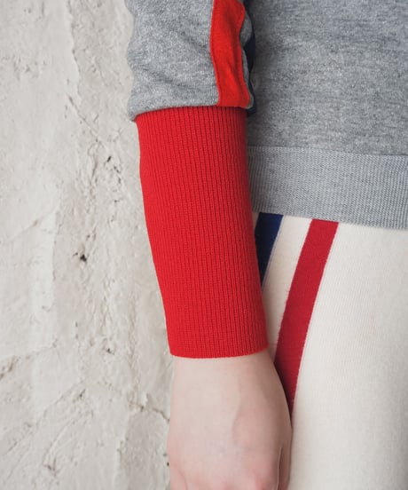 "USA" Line Sleeve Sweat GRREBL