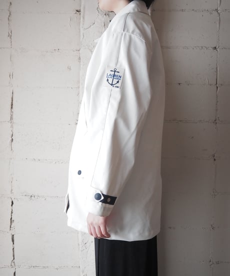 LAUREN Rubber Coating Marine Jacket WH