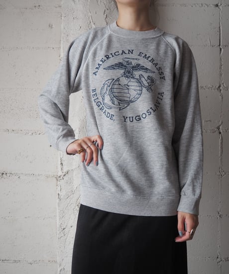 AMERICAN EMBASSY BELGRADE YUGOSLAVIA Print Sweat GR