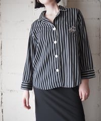 LAUREN Ralph Lauren Stripe Pajama Shirt BKWH