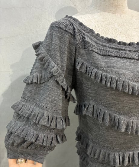 3.1 Phillip Lim Ruffled Short Sleeve Knit GR