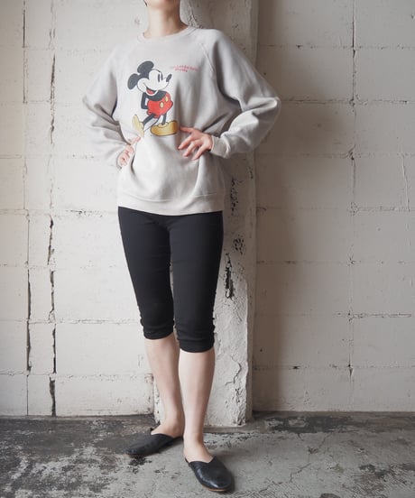 1980's Mickey Print Sweat LGR