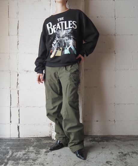 BEATLES Abbey Road Print Sweatshirt BK