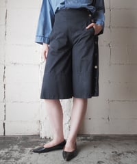 SONIA RYKIEL Side Button Half Pants BK