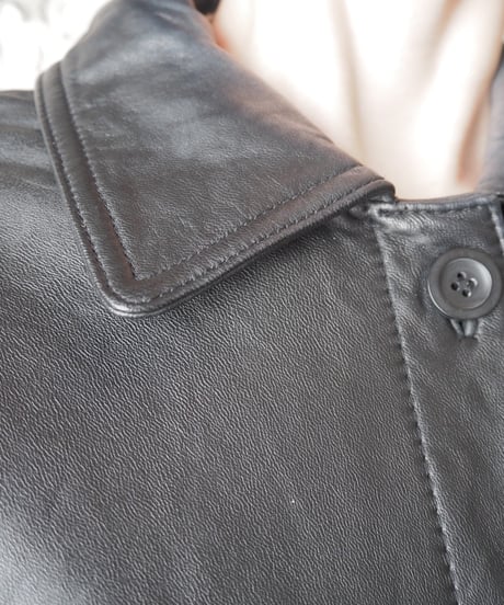 LEATHER ELEMENTS Leather Coverall Jacket BK
