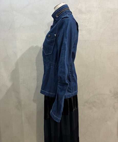 G-Star RAW Stand Collar Design Denim Jacket NV