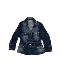 JEAN'S PAUL GAULTIER Single Breasted Design Denim Jacket NV