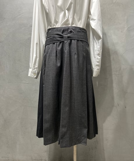 KENZO Hakama Pleated Skirt GR