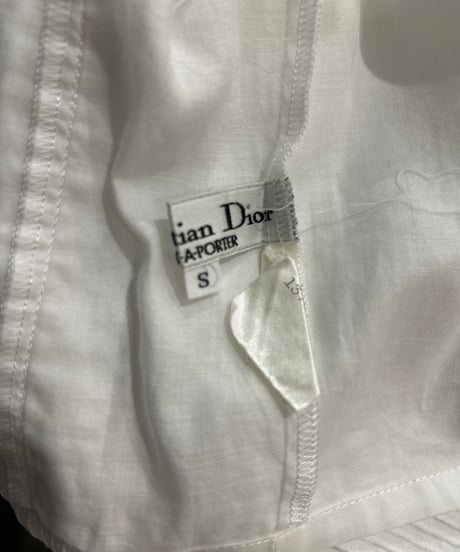 Christian Dior PRÊT-A-PORTER Cotton Blouse WH