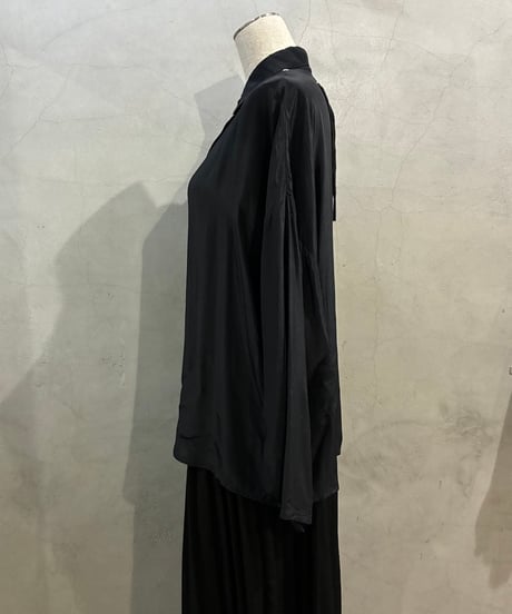 DIESEL Back Lace Up Rayon Shirt BK