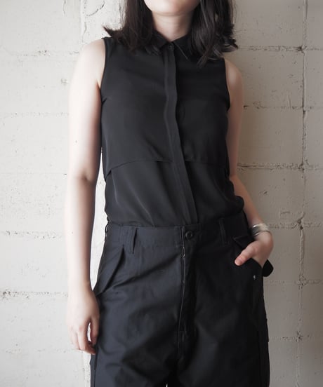 theory Sleeveless Shirt BK