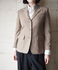 LAUREN Herringbone Wool Tailored Jacket BE