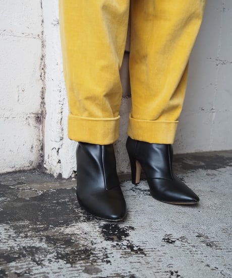 Y's Velour Tuck Tapered Pants YE