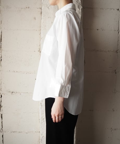 BLACK COMME des GARÇONS Three Quarter Sleeve Shirt WH