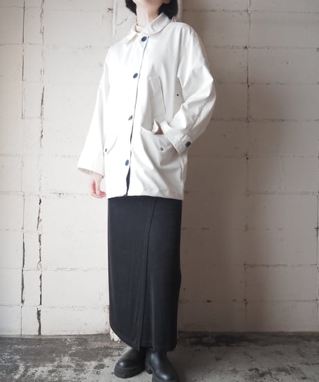 LAUREN Rubber Coating Marine Jacket WH
