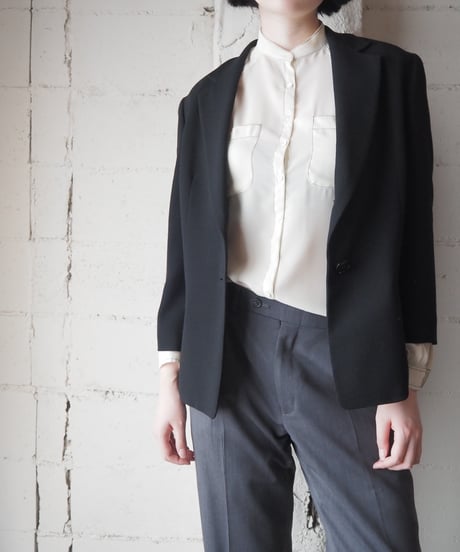 GIANFRANCO FERRE Made in Italy Wool Tailored Jacket BK