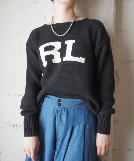 POLO Ralph Lauren RL Logo Knit BKWH