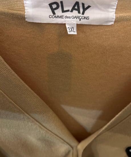 PLAY COMME des GARÇONS V Neck Cardigan BE