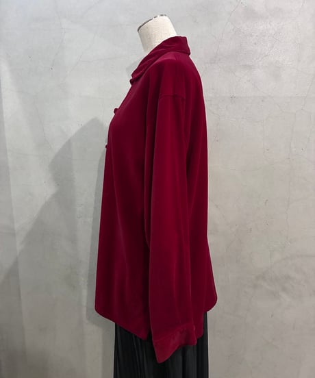 L/S Velvet China Shirt RE
