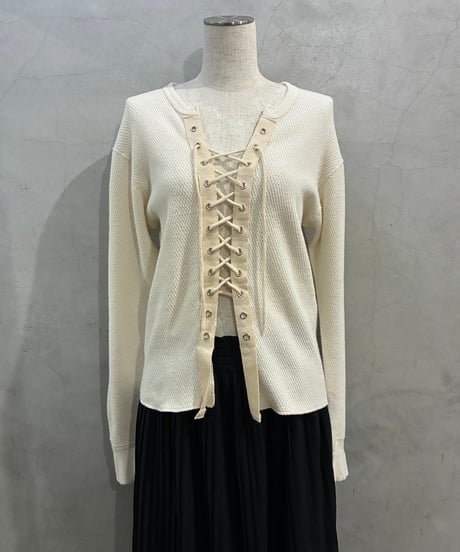 REMAKE Vintage Lace Up Thermal IV