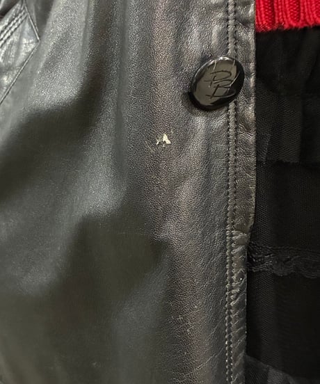 PIERRE BALMAIN Lamb Leather Jacket BK