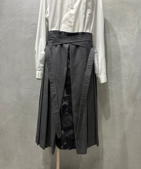KENZO Hakama Pleated Skirt GR
