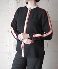 ESSENTIEL ANTWARP Band Collar Blouse BKWHRE